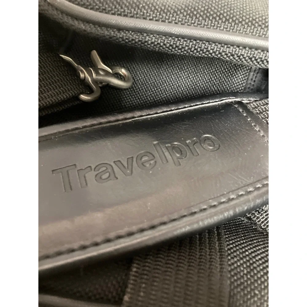 Travelpro WalkAbout 2 Black Ballistic Nylon Carry On Tote Bag Shoulder Strap